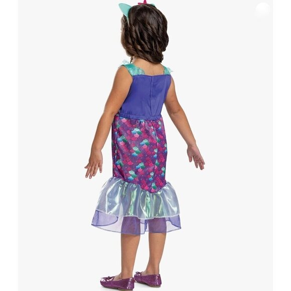 Disguise Mercat Costume Official Gabby's Dollhouse Classic Headpiece Costume Kid - Picture 3 of 12